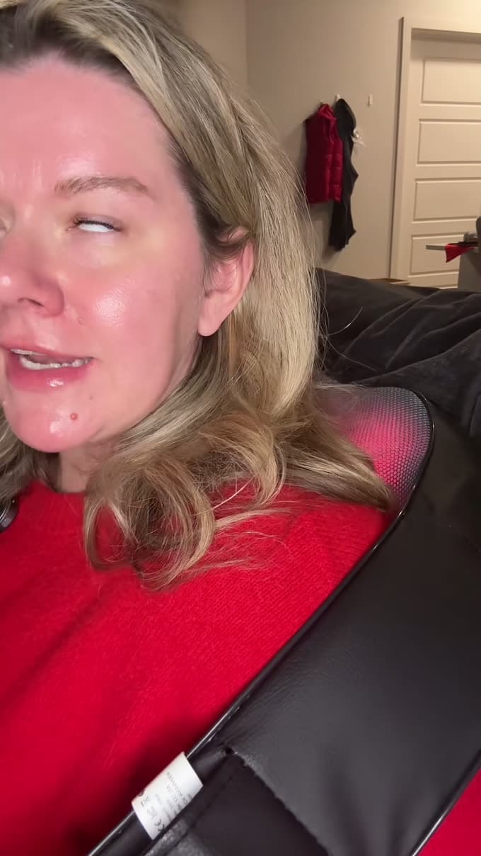 Neck & back massager with heat